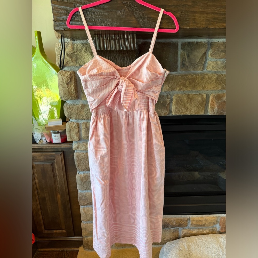 Whit Two Anthropologie Knotted Bow Dress